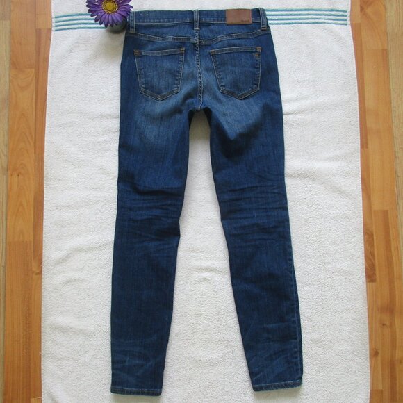 MADEWELL Jeans Size 27 High Riser Skinny Blue Denim - Picture 9 of 14